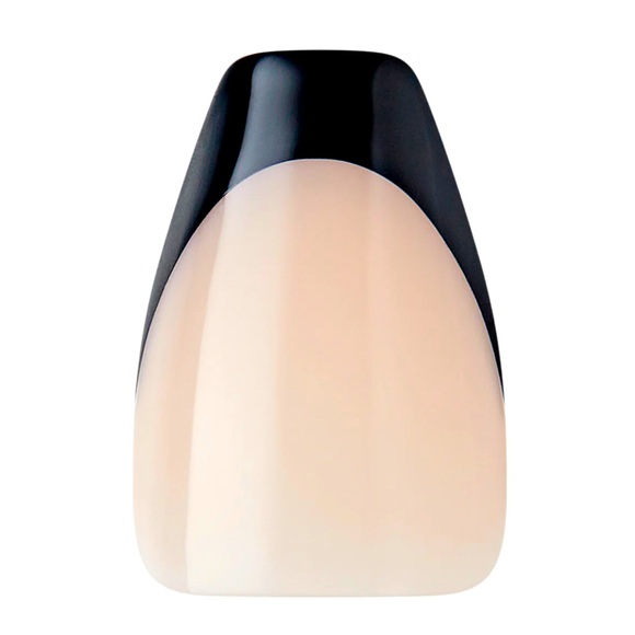 💅🆕Kiss Nails Salon Acrylic French Tip Nails!Short Length Coffin Nails “Flame” - Picture 8 of 16